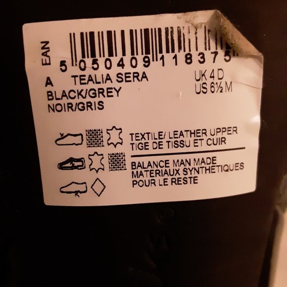 Clarks Artisan Tealia Sera Black Grey Officecore Corpcore Shoes Pumps - Picture 4 of 5